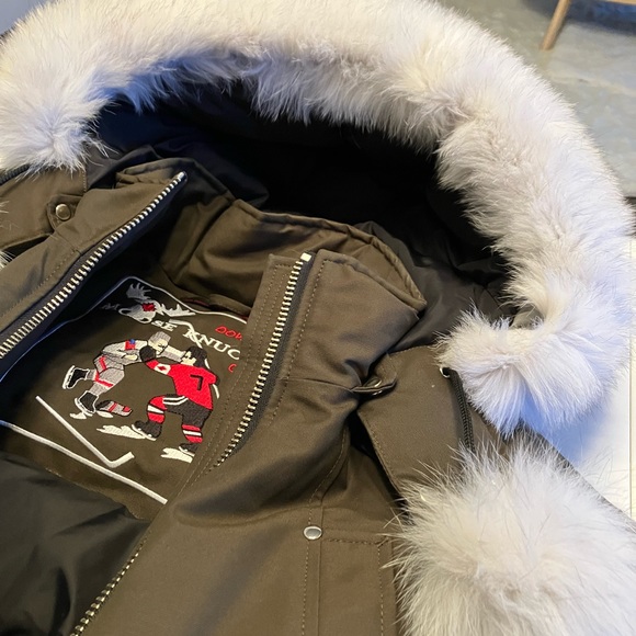Moose knuckle ORIGINAL DEBBIE BOMBER FUR size L - Picture 5 of 7